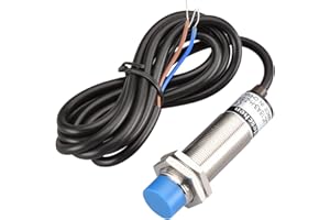 Heschen M18 Capacitive Proximity Sensor Switch Non-Shield Type LJC18A3-H-Z/BX Detection 10mm 10-30VDC 200mA 3 Wires (NPN NO, 3 Wires)