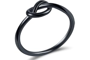Jude Jewelers Size 3-13 Stainless Steel Simple Love Knot Celtic Promise Anniversary Statement Ring