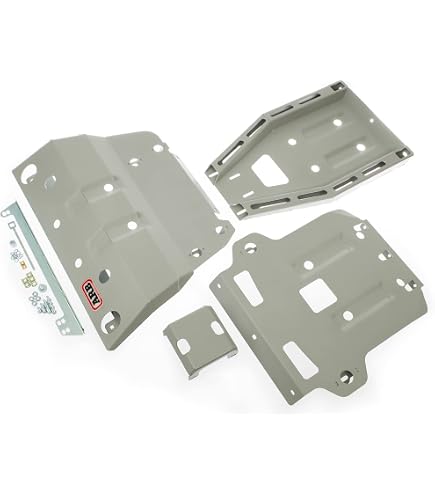 Vasiumic Plaque De Protection Métallique Pour Réservoir Carburant Tronçonneuse MS261 MS271 MS291 – Bouclier Anti-Chocs Sans Outil