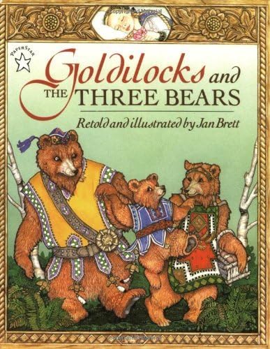 GOLDILOCKS AND THE THREE BEARS [GOLDILOCKS AND THE THREE BEARS BY(BRETT, JAN )[PAPERBACK] Paperback – 7 May 1996