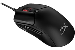 HyperX Pulsefire Haste 2 – Wired Gaming Mouse- Ultra Lightweight, 53g, 8000Hz Polling Rate, Precision Sensor, Hyperflex 2 Cable, Plug and Play – Black