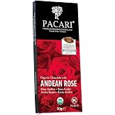 Pacari Roses Organic Chocolate Bar
