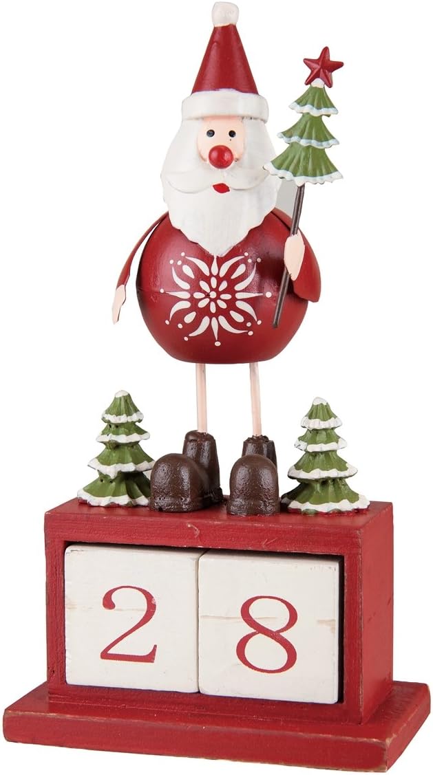 GGI Santa Countdown to Christmas Calendar Blocks