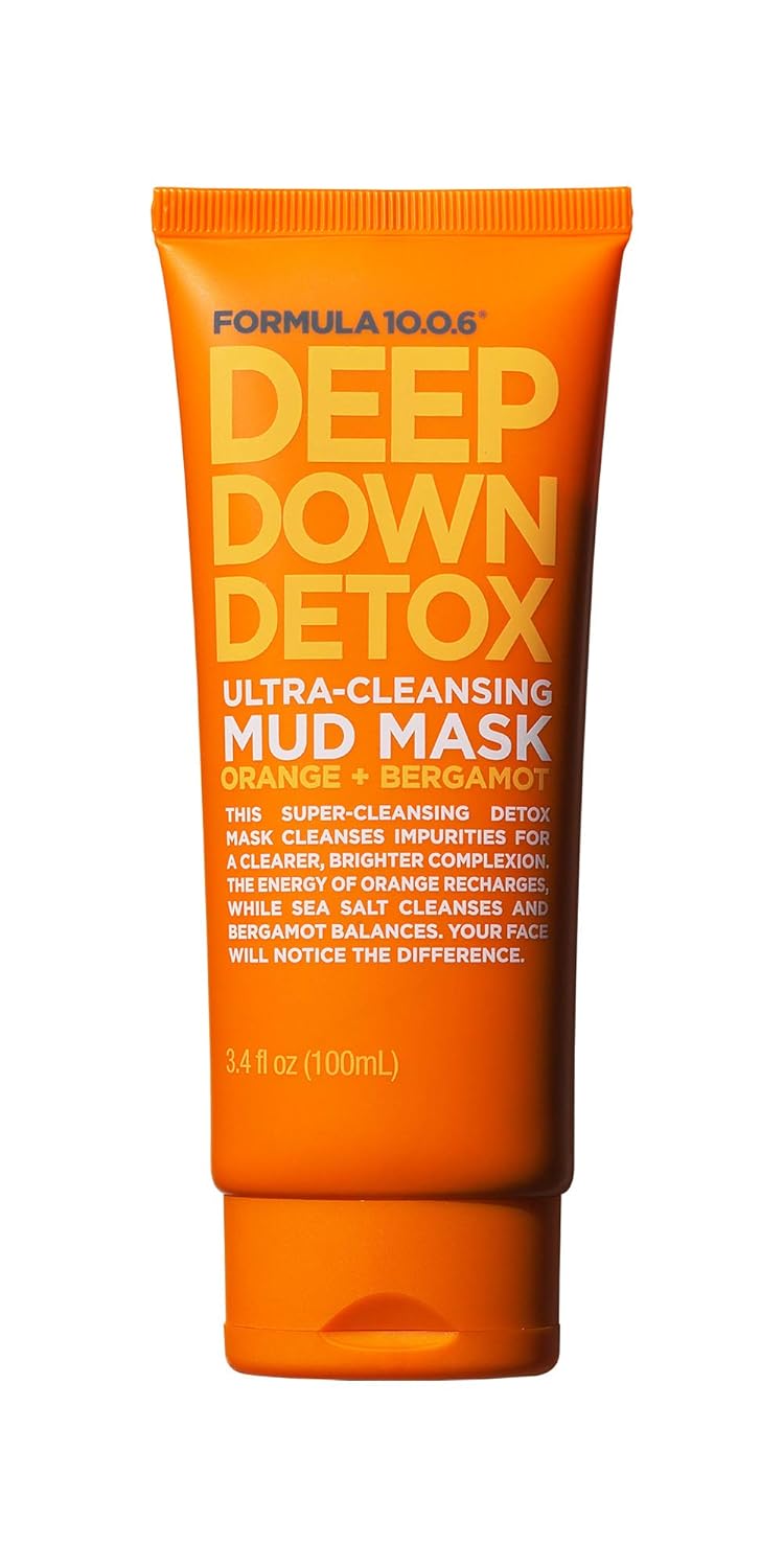 Formula Ten O Six Deep Down Detox Facial Masks, 3.4 Fluid Ounce