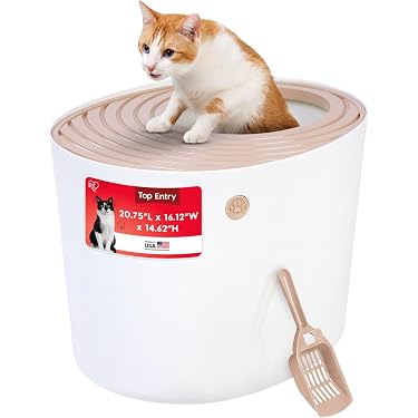 Amazon Best Sellers: Best Standard Cat Litter Boxes