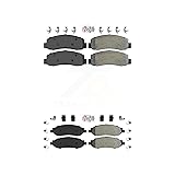 AmeriBRAKES Front Rear Semi-Metallic Disc Brake