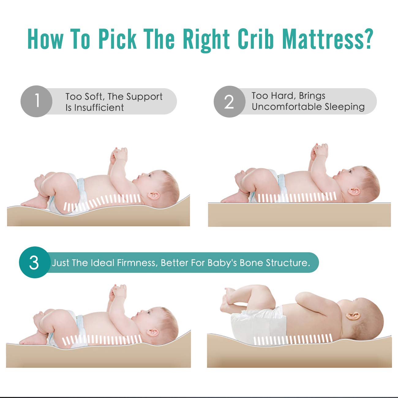 crib mattress too soft