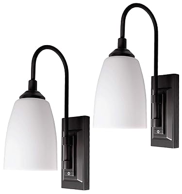 Westek Battery Operated Wall Sconce 2 Pack