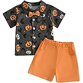 LAGKIYOJ Toddler Boy Summer Clothes Short Sleeve Hat Print Shirt Shorts Cinco De Mayo Baby Outfit Mexican Baby Clothes