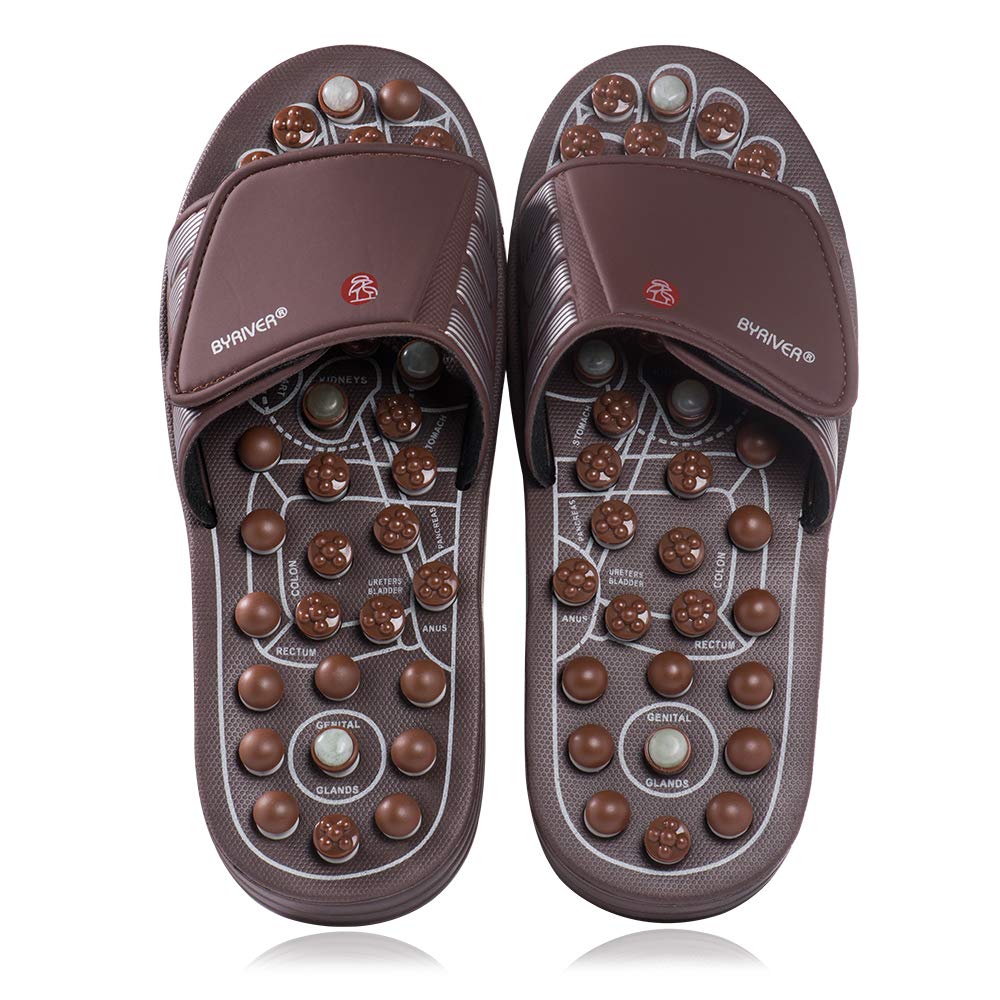 BYRIVER Reflexology Foot Massager, Neuropathy Arthritis Plantar