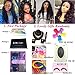 QTHAIR 14A Peruvian Virgin Hair Loose Deep Wave Human Hair 100% Unprocessed Peruvian Loose Deep Wave Virgin Hair Weave Natural Color Human Hair Bundles (12