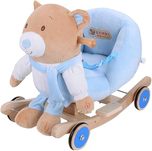 vintage child's musical rocking chair