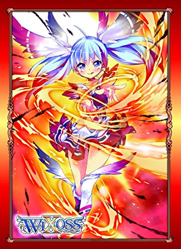 WIXOSS Four of Tamayorihime Card Game Character Sleeves Collection Anime Girl Selector Infected Wish Across Strangely United Flames Fire Red LRIG Illust. ech