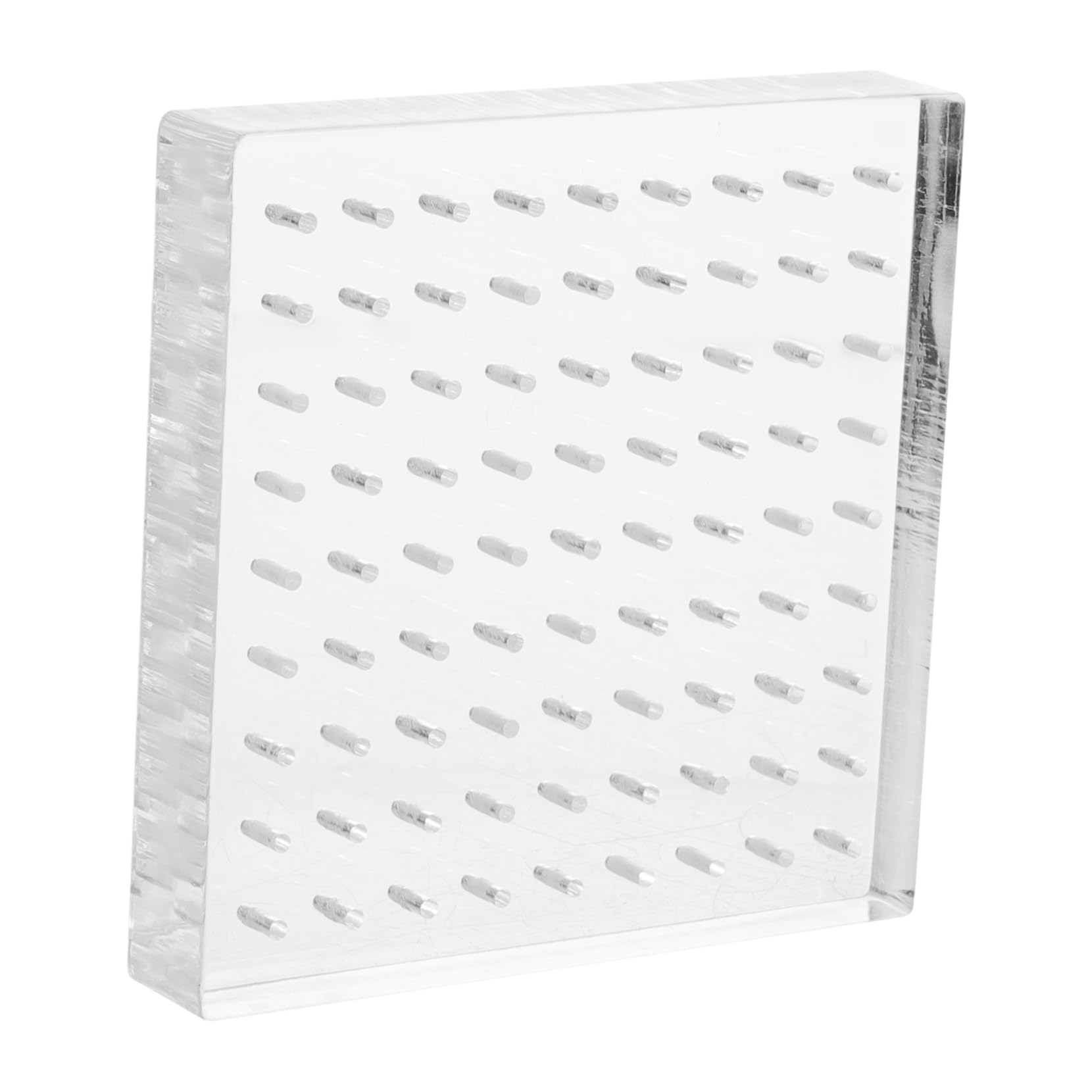 Ciieeo Clear Acrylic Display Stand for Dolls and Collectibles Transparent Crystal Riser Holder Peg Easel Stand for Crafts Home Decor and Retail Use