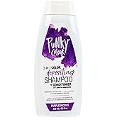 Punky Colour 3-in-1 Color Depositing Conditioner & Hair Cleanser - Purpledacious, Semi Permanent Hair Color Conditioner, Sulfate-Free Hair-Dye, 8.5 fl oz.