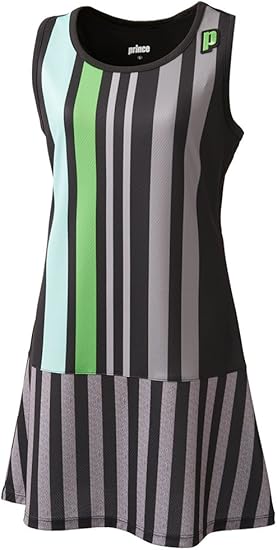 Amazon プリンス Prince テニスウェア ワンピース Wl7415 レディーズ Wl7415 165 ブラック Ll シャツ 通販