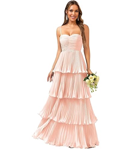 strapless open back dress Fit & Flare Cotton Eyelet Trim Maxi Dress main image 0
