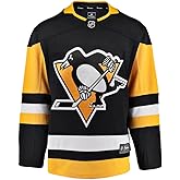 Fanatics Youth Pittsburgh Penguins Home Breakaway Jersey Size L/XL 12-18 NHL Licensed Hockey Jersey Black