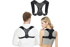 Reatowrol Posture Corrector for Women and Men, Back Brace Straightener, Back Support, Instant Corrector Hunchback, Adjustable Shoulder Strap for Healthy Posture, Relief Back Pain