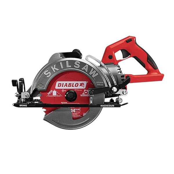 SKIL 48V 7-1/4” TRUEHVL CORDLESS WORM DRIVE SKILSAW...