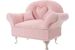 TOVINANNA Miniature Sofa Jewelry Box for Women – Earring Storage Case and Travel Organizer – Sofa-shaped