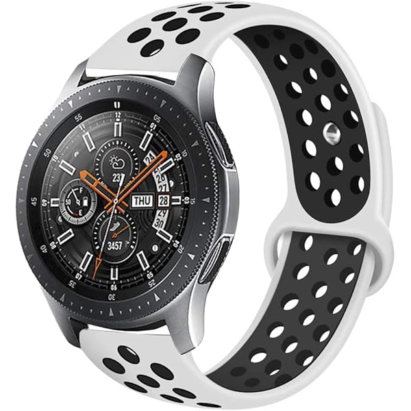 Amazon.com: Sunnywoo 22mm Watch Silicone Watch Band Strap ...