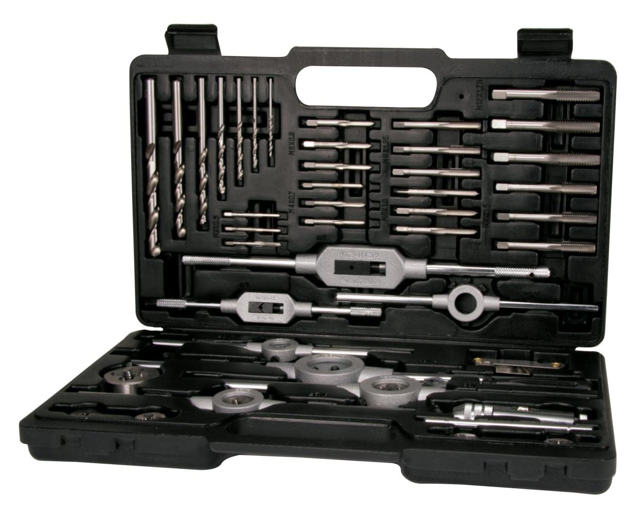 TERRAX A245021 - Juego herramientas de roscar 45 piezas - Estuche metálico