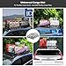 Warmfits 3'x4' Super Duty Bungee Cargo Net Stretches to 6'x8' Oversized Rooftop Carrier Net with 16 Metal D Clip Carabiners - Small 3
