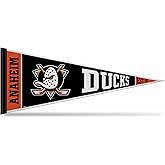 Rico Industries NHL Hockey Rally 12" x 30" Felt Wall Décor Pennant - Great for Home/Bed Room/Man Cave Décor