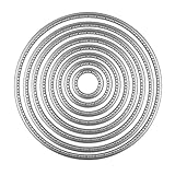 DECORA Circle Cutting Dies Stencil for DIY