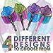 M & M Products Online Girls Birthday Party Supplies: 24 Folding Cupcake Paper Fans for Kids - Variety of Colors & Designs - Perfect for Swimming Pool, Beach, Or Wedding Shower Party Décor & Favors