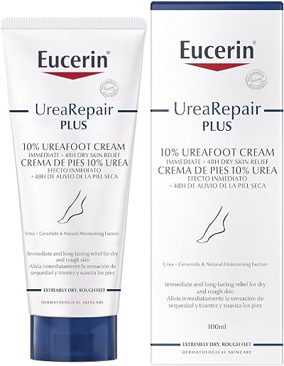 Eucerin UreaRepair Plus 10% Urea Foot Cream 100ml Dry Cracked Heels Intensive