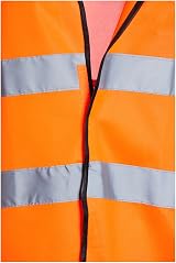 Blackrock Hi-Vis Vest Orange Reflective Safety Workwear EN20471 view 7