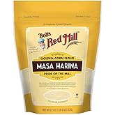 Bob's Red Mill Golden Masa Harina Corn Flour, 22oz (4 Pack)