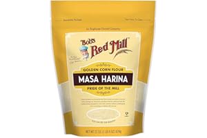 Bob's Red Mill Golden Masa Harina Corn Flour, 22oz (Pack of 4) - Vegan, Kosher