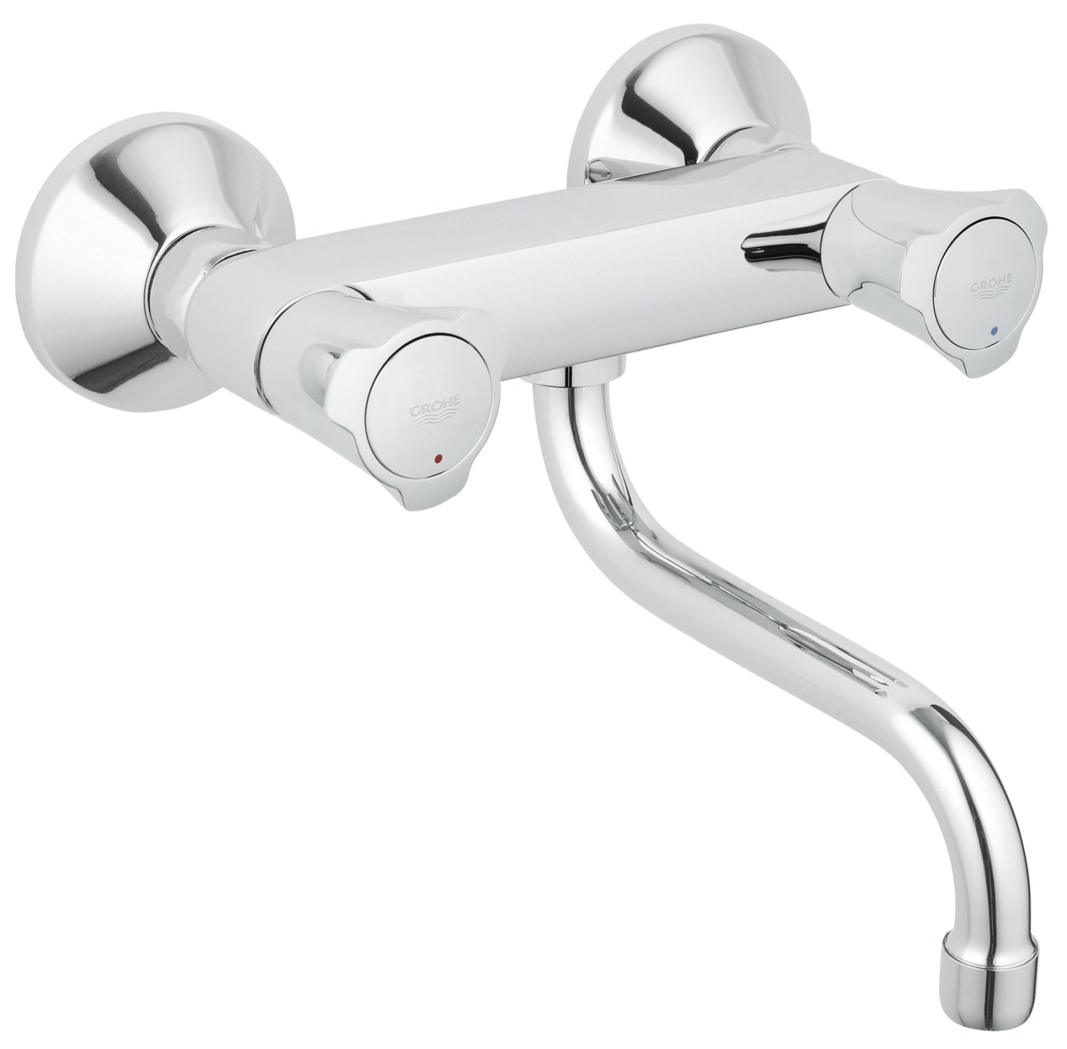 GROHE Costa L Wall Mixer, 1/2" Chrome 31187001