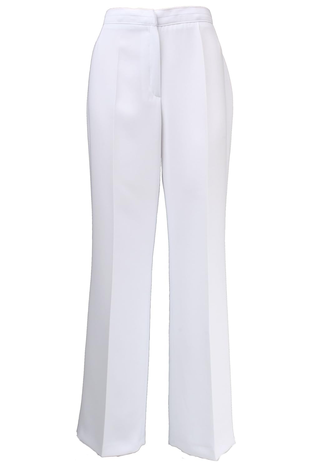Busy Clothing Women Smart Trousers White Amazon.co.uk Clothing