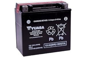 Yuasa YTX14-BS Maintence Free Battery with Acid Pack