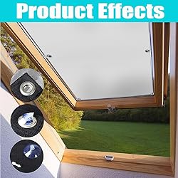 ZHhan Blackout Roof Skylight Blind Window Curtain