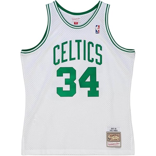 Amazon.com: Mitchell & Ness NBA Swingman Jersey Celtics 07