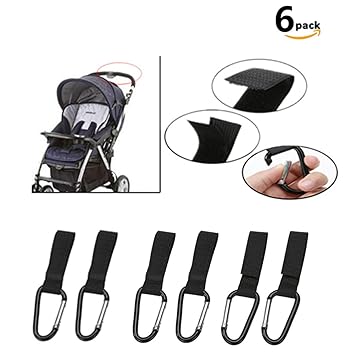 pushchair bag hooks