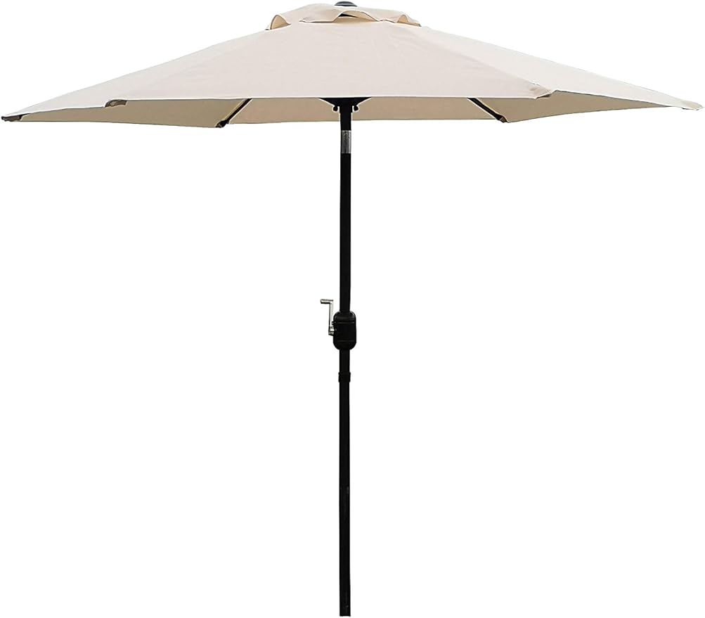 HENG FENG Gartenschirm Sonnenschirm 2.3 m UV-schützender Sonnenschirm