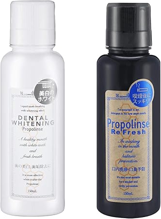 Amazon ピエラス プロポリンス 150ml 8本セット デンタルホワイトニング4本 マウスウォッシュリフレッシュ4本 ピエラス マウスウォッシュ 通販