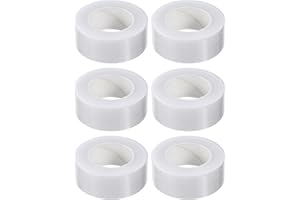 HOMSFOU Mens Shirt 6 Rolls Sweat Pads Collar Protector Disposable Shirt Tape for Collar Hat Adhesive Invisible Neck Liner Tape Patches Sweat Protector Against Collar Sweat Stain Men Shirt