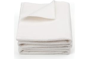 KAQRHFT Cotton Quilting Batting, Natural Cotton Quilt Batting for Quilts, 79 x 91 Inch Light Weight Purely Natural All Season Quilt Batting for Quilts, Craft and Sewing Handmade Quilt & DIY