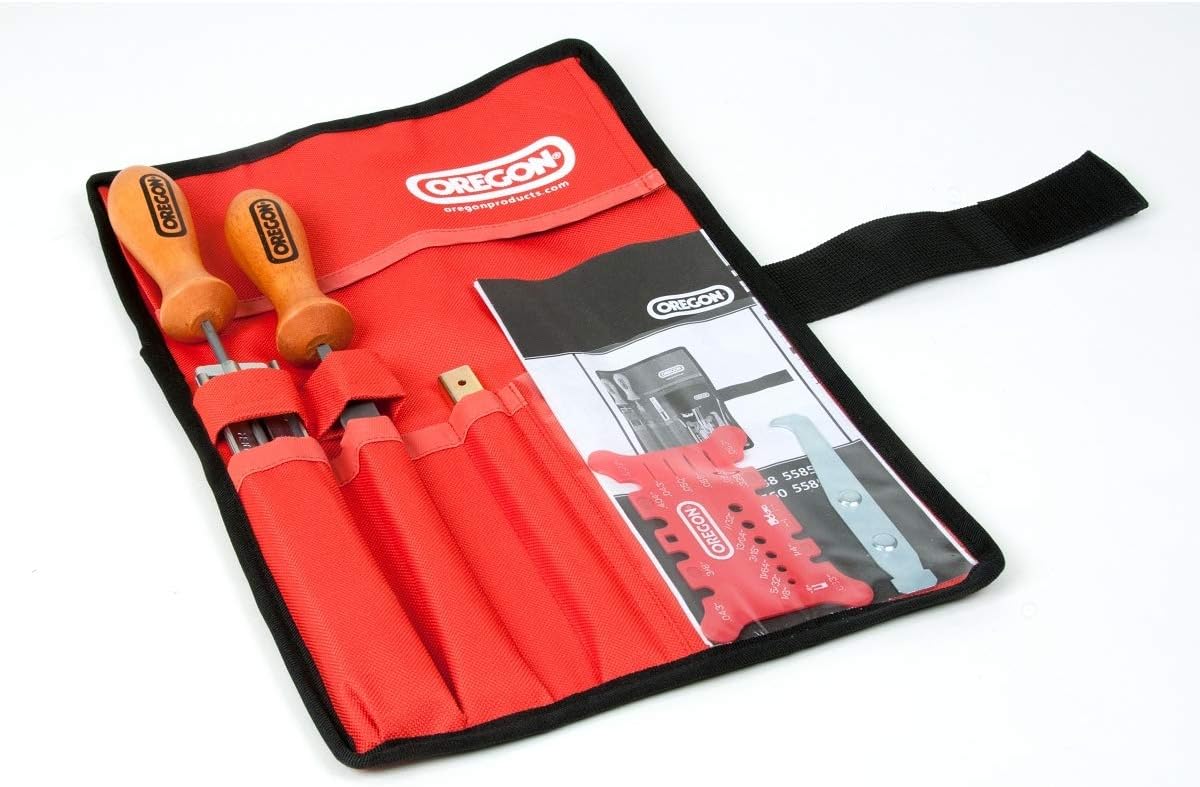 Oregon Chainsaw Sharpening Kit and Pouch - 3/16" 4.8mm