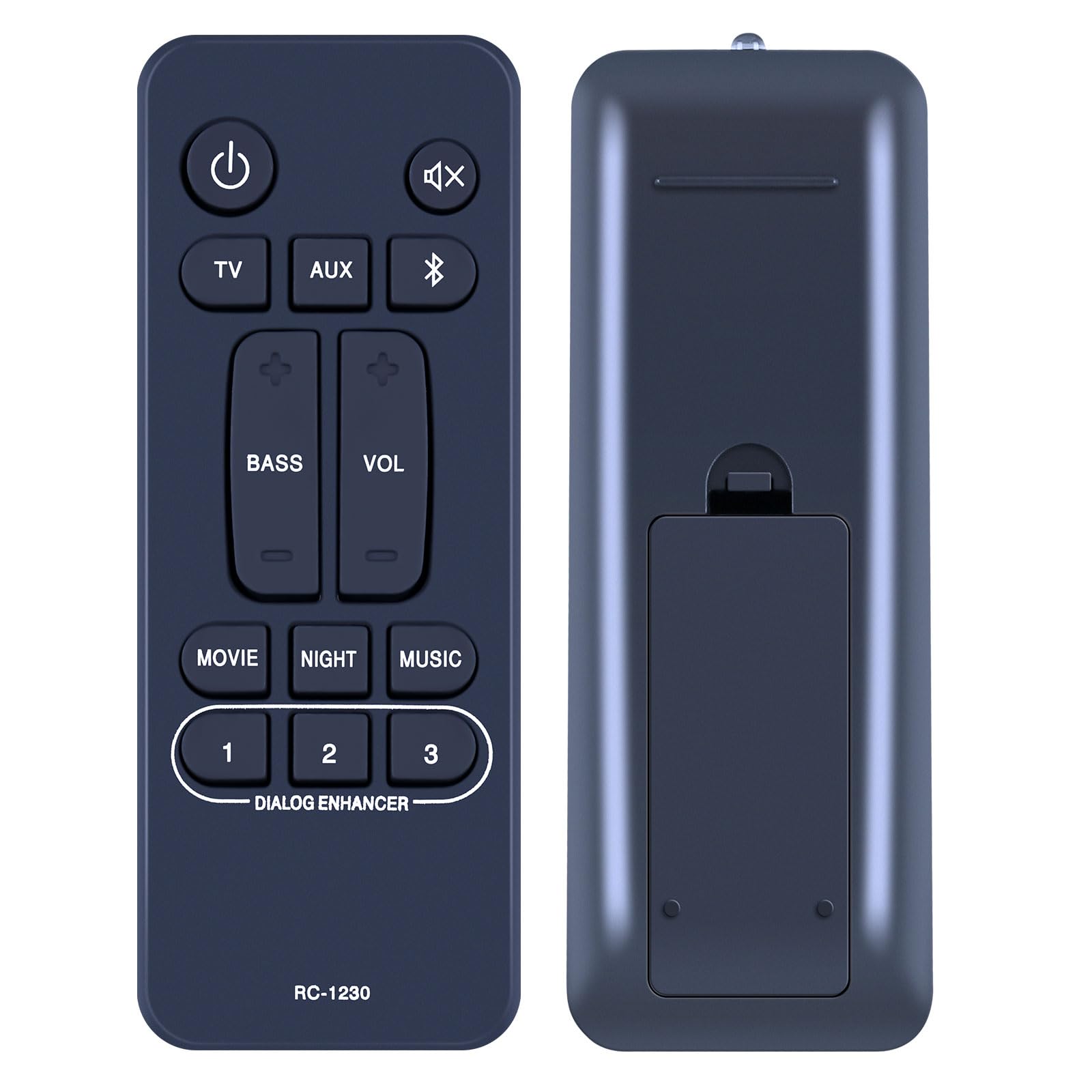 RC-1230 Replacement Remote Control for Denon Home Theater Sound Bar Compatible with DHT-S316 DHTS316 RC1230