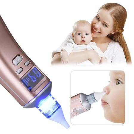 Nasensauger Baby Nasal Aspirator Nasensauger Baby Nasenreiniger Nasenputzer USB Aufladen Elektrischer Tragbarer Nasenschleime