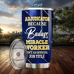MONIZILUCKY Adjudicator Tumbler Stainless Steel