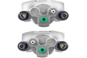 AUTO SHACK AutoShack Rear Brake Calipers Assembly Pair Set of 2 Driver and Passenger Side Replacement for Ford Explorer Sport Trac Mercury Mountaineer Lincoln Aviator Jeep TJ Wrangler 2003-2007 Liberty BC2875PR